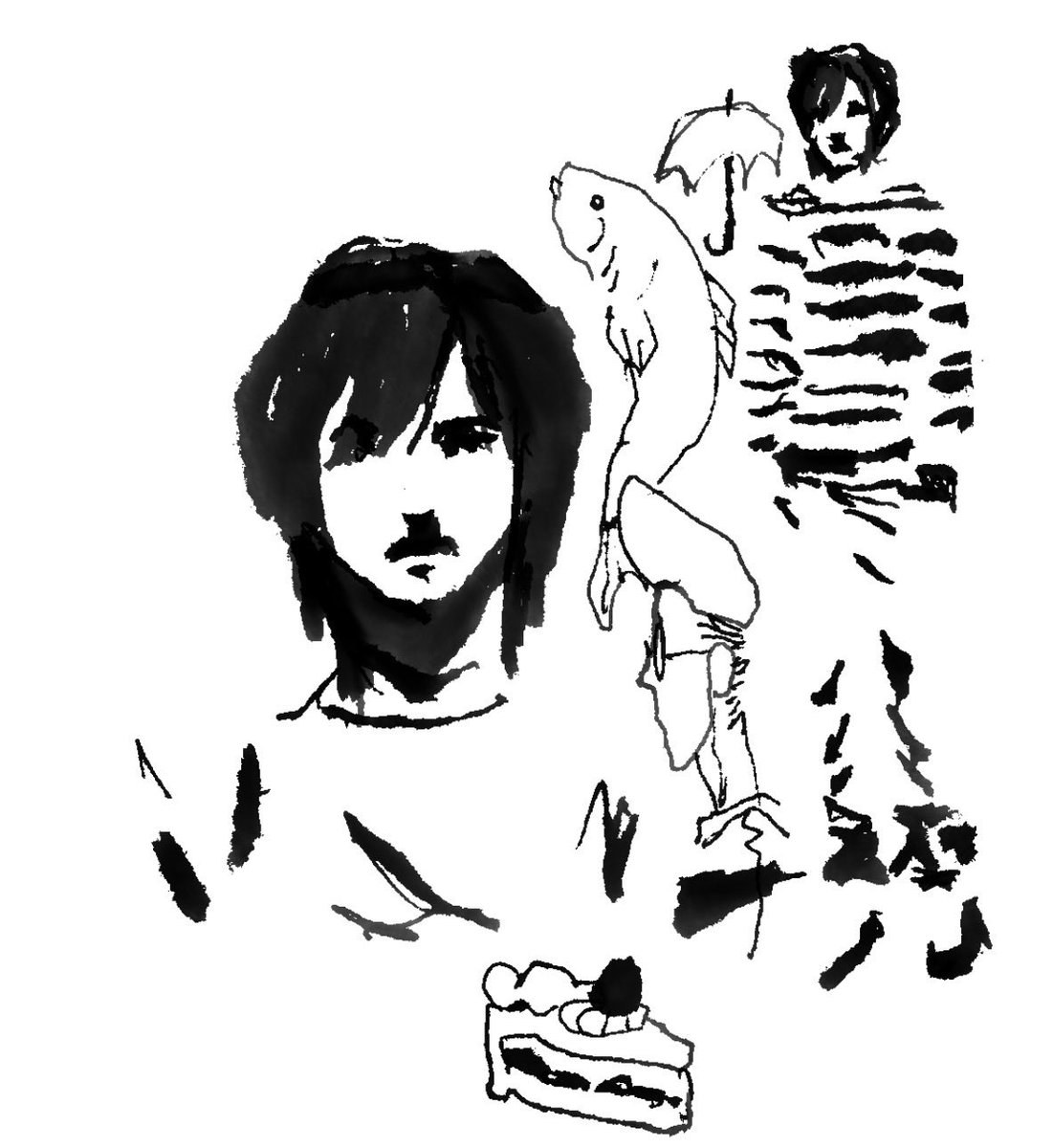 nndttn's tweet photo. らくがきも��かなか
Procreateライブラリのインク→ワッピングというペンがいいよ https://t.co/7o0zIREjpV