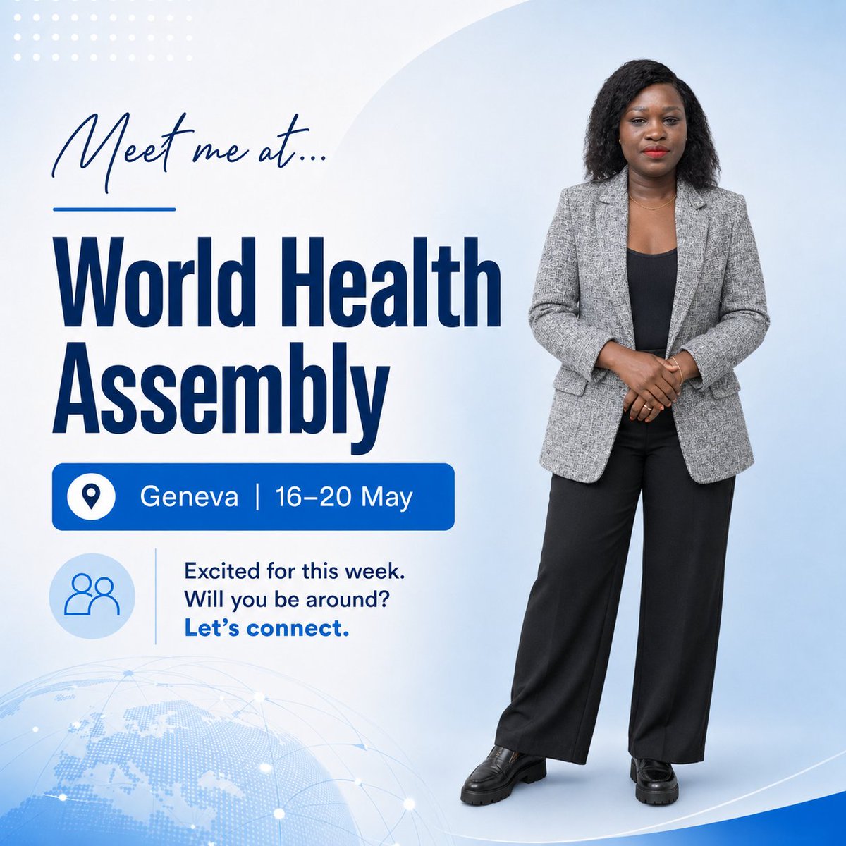 janetaguti's tweet photo. Excited to be in Geneva this weekend for the World Health Assembly.

Looking forward to learning, meaningful conversations, new connections, and shared reflections on health, equity, leadership, &amp; collective action.

Will you be around? Let’s connect.
#WHA79 #HealthForAll #EndCSV https://t.co/OatKQoA9Ta