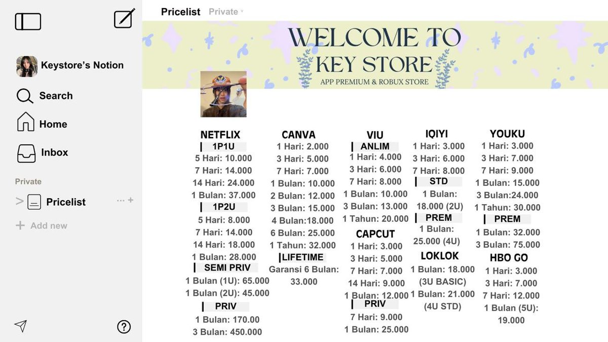 Kèy store | wa on bio tweet media
