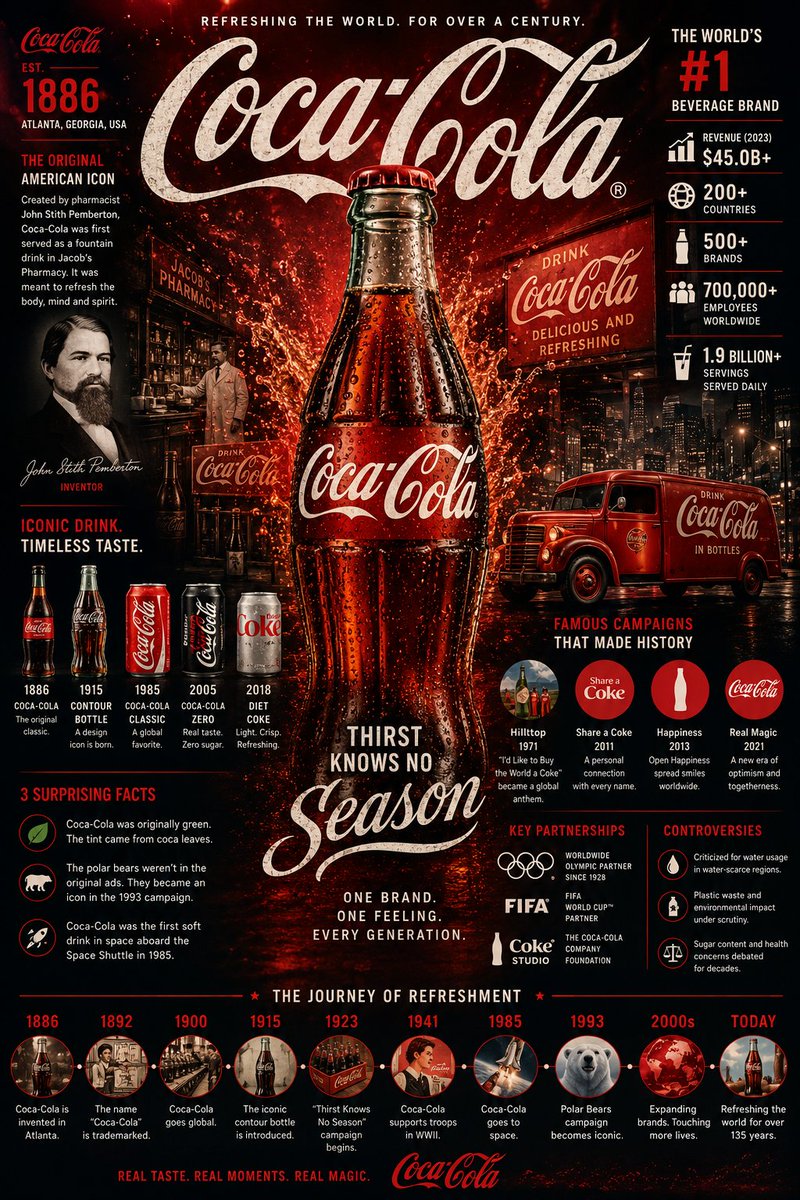 miratechtool's tweet photo. Top Food brands infographics posters made with GPT Image 2 oj @itsPolloAI 🔥

Prompt ⤵️ https://t.co/dj0gDSfPaY
