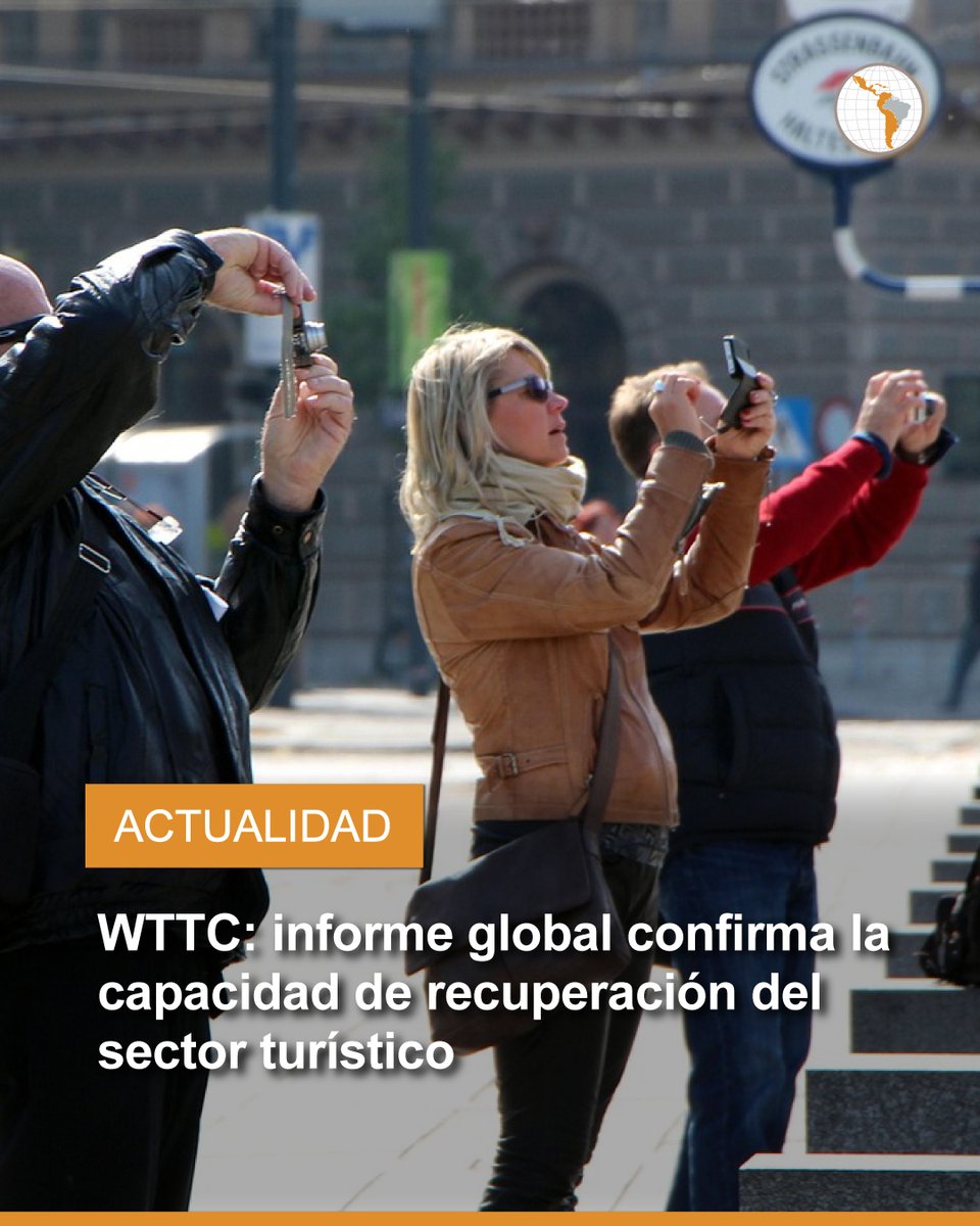 ArcoviaLATAM's tweet photo. Según un nuevo informe del WTTC, la industria ya recuperó los niveles previos al COVID-19 y mantiene cifras récord de viajeros y gasto turístico 

👉 https://t.co/Pibj9fSnPz https://t.co/MX9RYQuypG