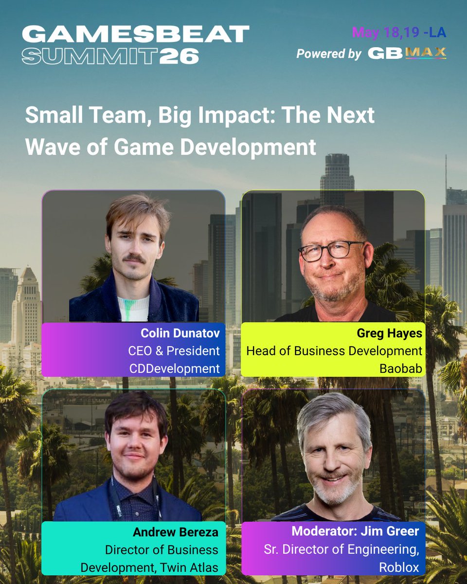 GamesBeat tweet media