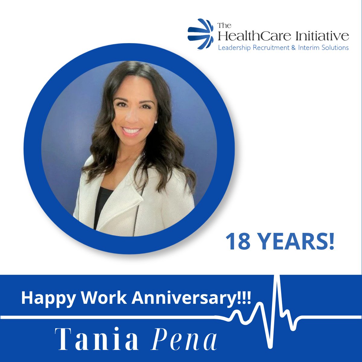thicareers's tweet photo. Celebrating Managing Partner Tania Pena's incredible 18 years with our team! Your leadership, dedication, and impact continue to set the standard for excellence in #healthcare recruiting. Thank you for building lasting relationships # making a difference in every career journey. https://t.co/cgx0mZrA61
