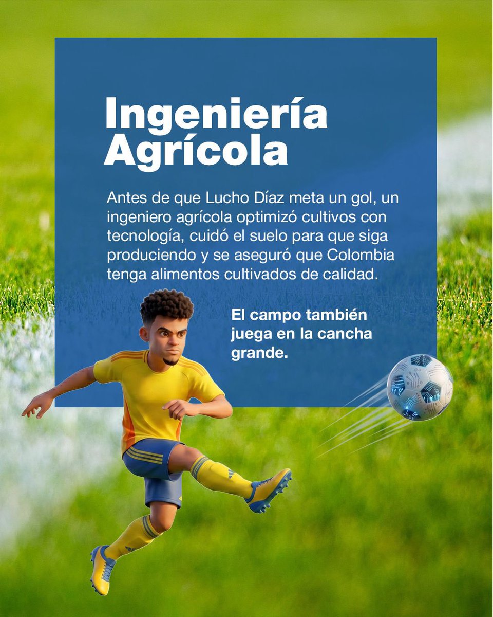 la_usm's tweet photo. Hay personas que nacieron para el arco, otras para meter goles y otras para encontrar la carrera que les cambia la vida. https://t.co/vp9fFtTLVw