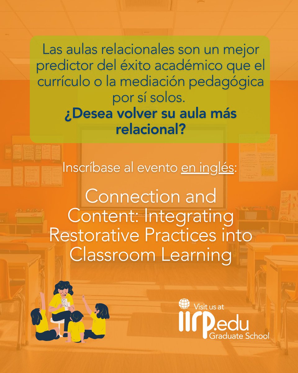 IIRP_LA's tweet photo. ¿Qué creés que se podría agregar a esta lista? 

🏫 ¡Visitá nuestro sitio web para inscribirte y conocer más sobre el evento en inglés: "Connection and Content: Integrating Restorative Practices into Classroom Learning". @iirpgradschool https://t.co/tmz3Exz8W6