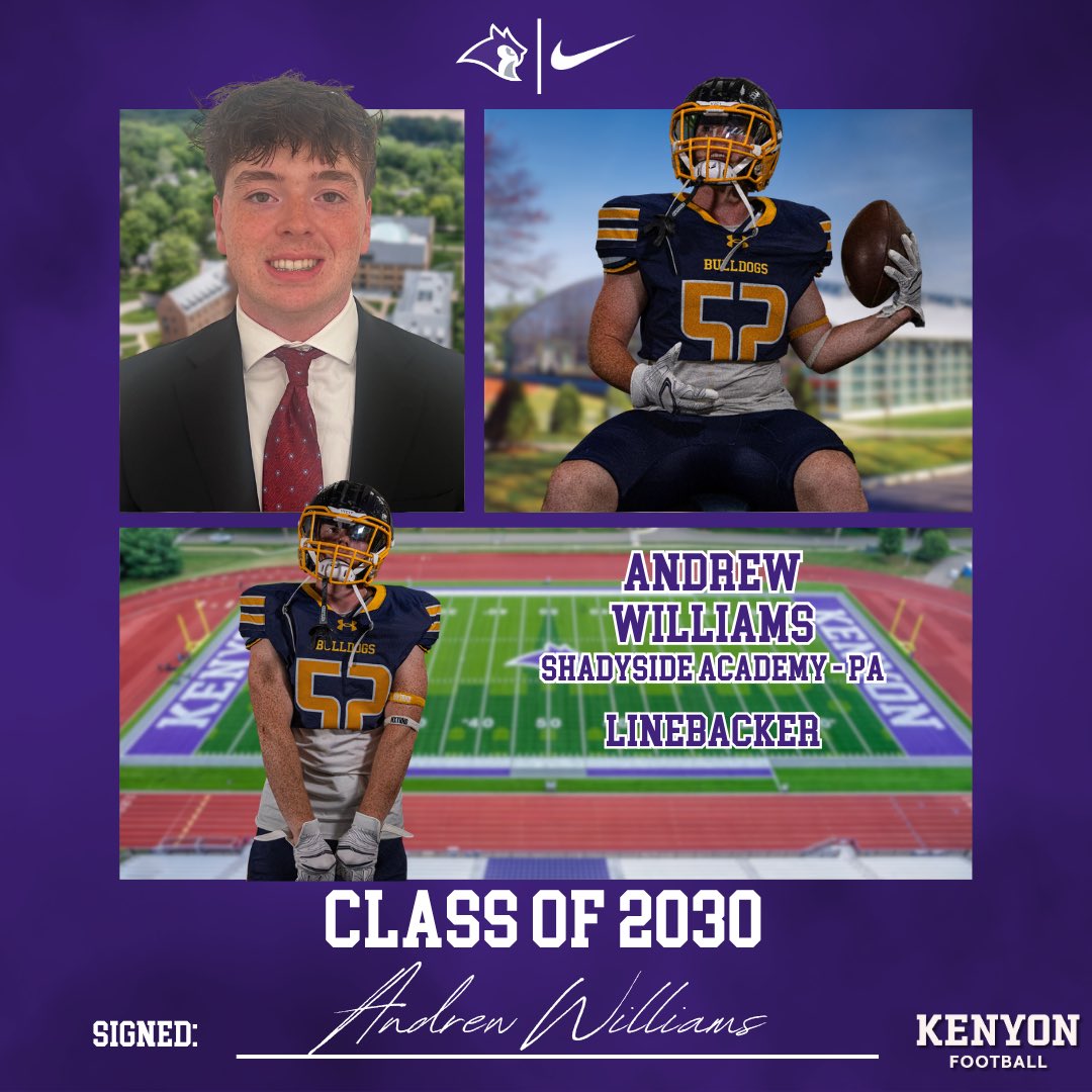Kenyon Football tweet media