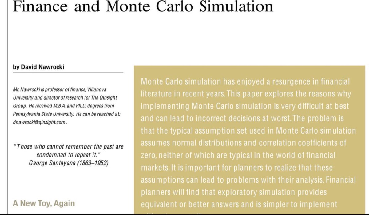 predict_addict's tweet photo. Monte Carlo has more holes than Swiss cheese, finance has realised it long time ago.

#montecarlo https://t.co/EZbsU8axwr
