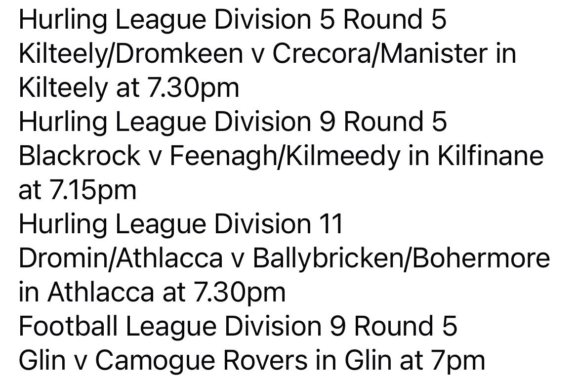 Limerick GAA tweet media
