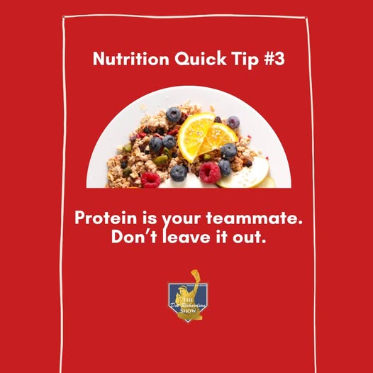 CoachDot_LU's tweet photo. Protein is your teammate. Don’t leave it out.
Athletes need fuel that works as hard as they do.
Protein helps support muscle recovery, strength, energy, and endurance—on and off the field.
Simple wins:
eggs
chicken
Greek yogurt
Protein smoothies (with no added sugars)
nuts & nut butters
Fuel with purpose. Recover stronger. Play harder.
#sportsnutrition
#proteinpower