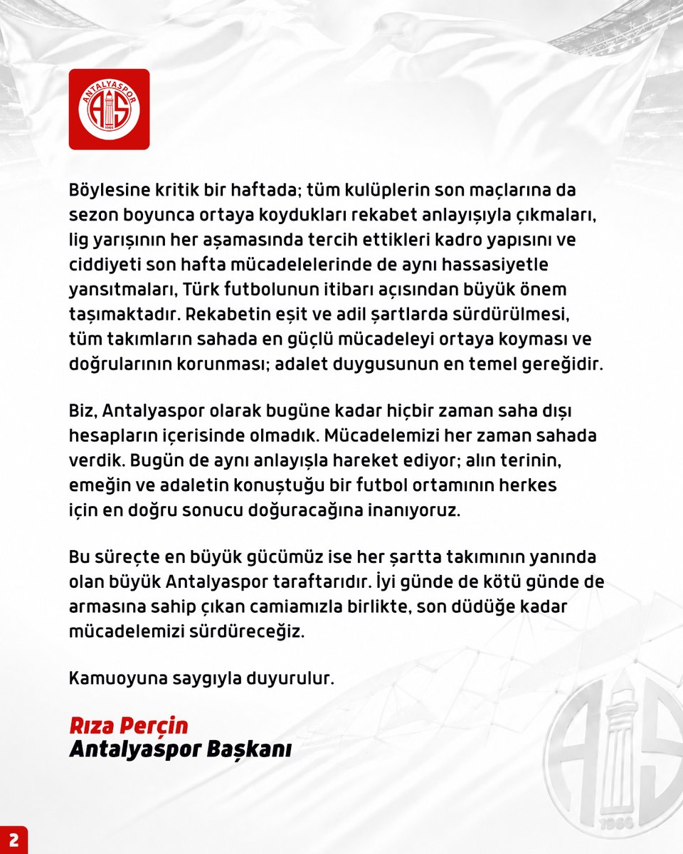 Hesap.com Antalyaspor tweet media