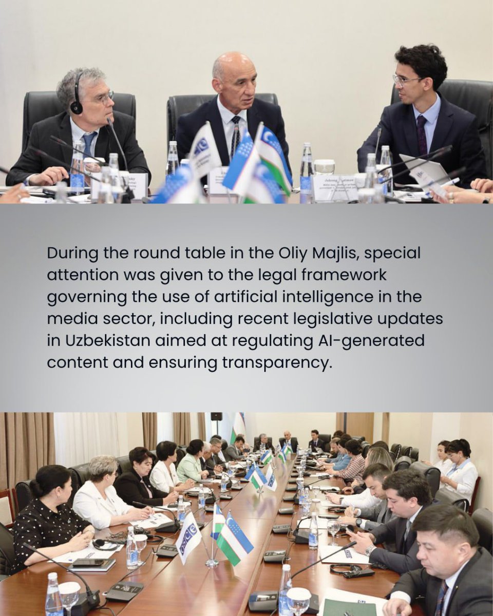 OSCE Project Co-ordinator in Uzbekistan tweet media