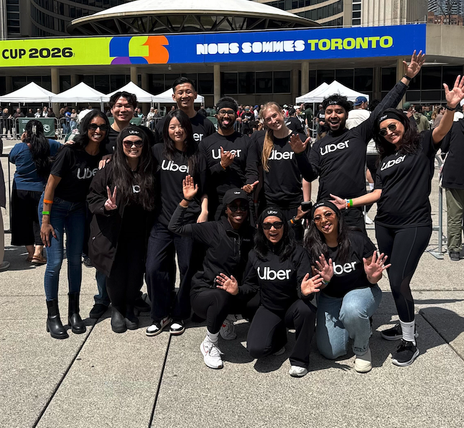 Uber_Canada's tweet photo. 🚛💪 Team Uber Canada is back at it! We hit the pavement today at @SecondHarvestCA's annual Truck Pull Challenge, pulling a 20,000-lb delivery truck!

We’re proud to support Second Harvest and their mission to keep food where it belongs: on plates and out of landfills. https://t.co/JwIaLelQxo