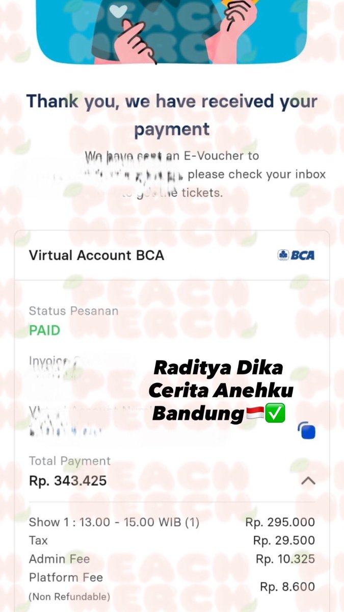 jastipeachmerch's tweet photo. Raditya Dika Bandung Cerita Anehku https://t.co/e7ybg75DX8