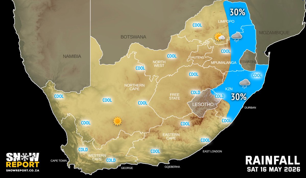 Snow Report Southern Africa tweet media