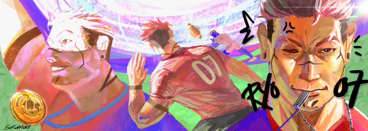 sukufalke's tweet photo. maybe in his second life he still likes tackling people but this time he gets cheers https://t.co/NCKobEoHjN