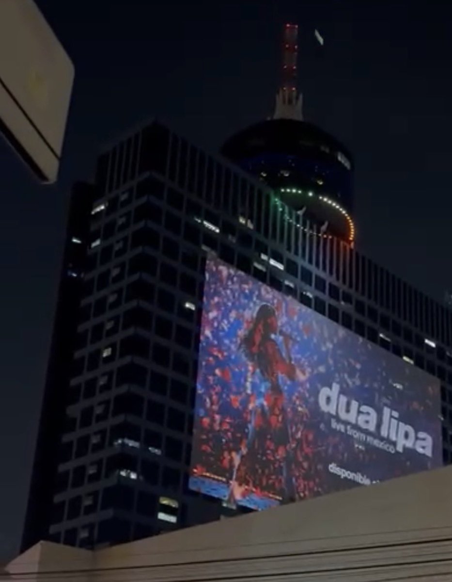 Dua Lipa México tweet media