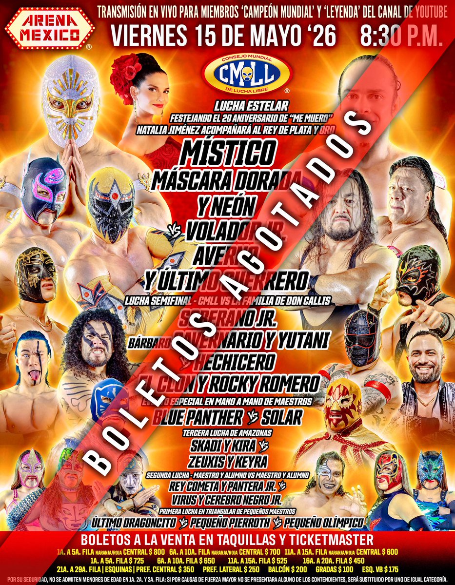 Lucha Libre CMLL tweet media