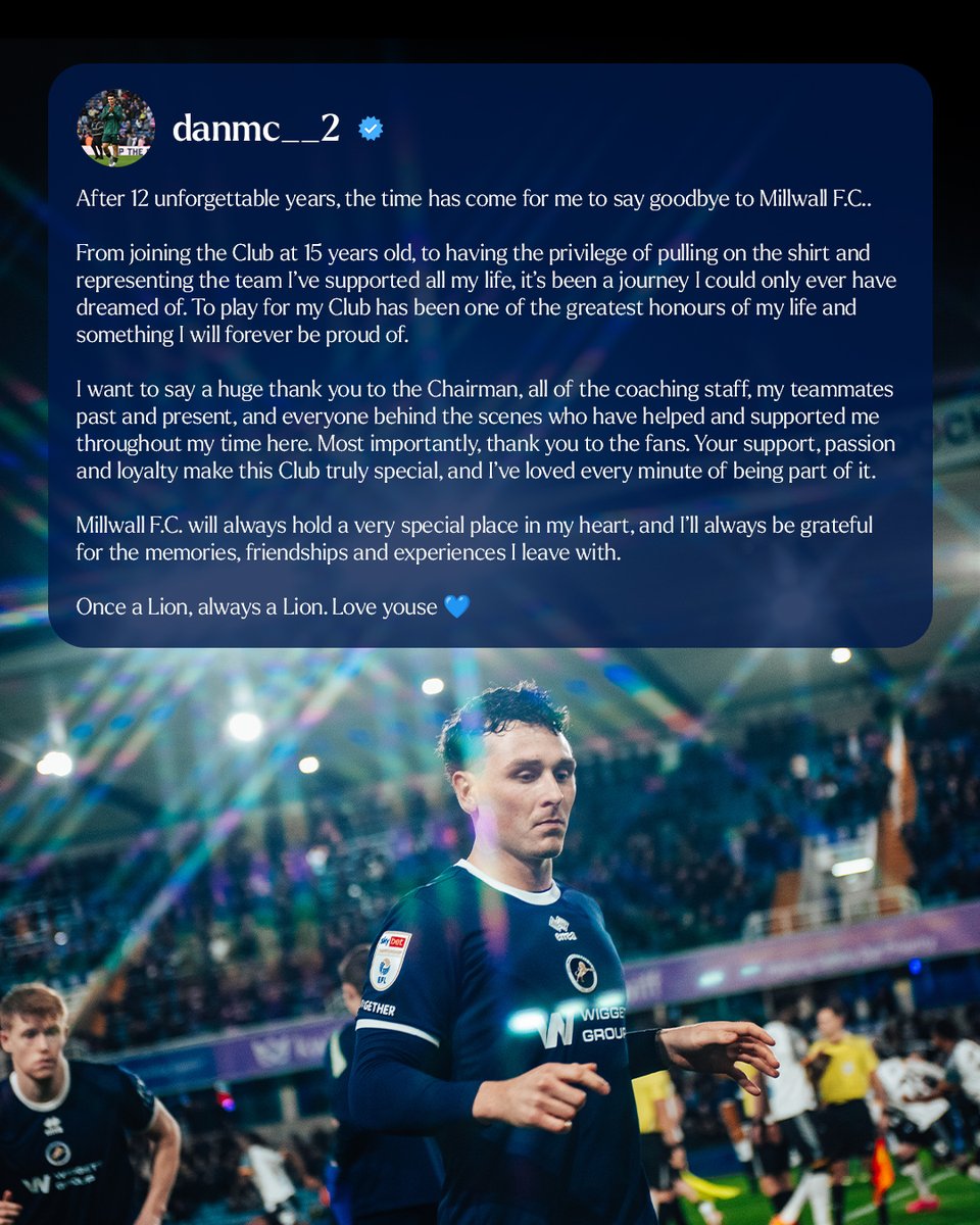 Millwall FC tweet media
