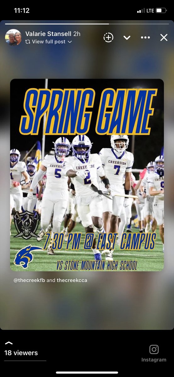 QBLuke1's tweet photo. Game day!  @thecreekccaFB @PlayBookAthlete @QBHitList https://t.co/a4pZah0s2F