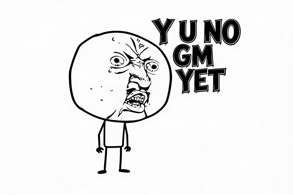 Y U NO tweet media