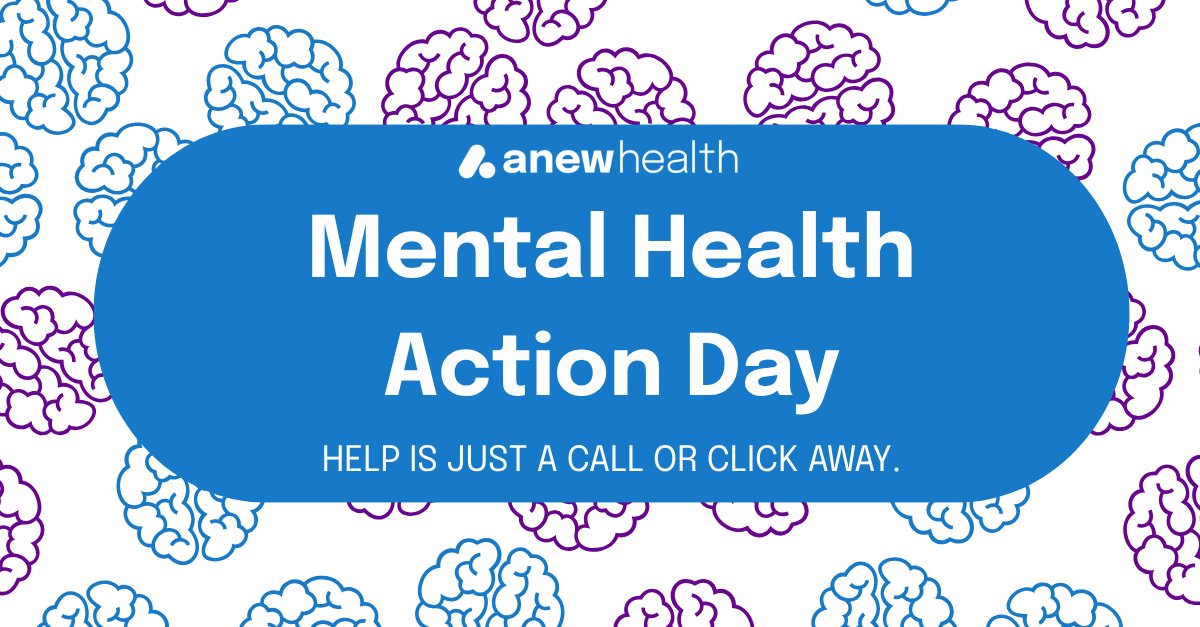 Anew_HealthRx's tweet photo. It's #MentalHealthActionDay, a day meant to inspire people to take action to improve their mental state.

Healthcare workers and caregivers often report poor mental health. We encourage everyone to take action to better their mental health.

👉Learn how: https://t.co/KkFDGl24B2 https://t.co/pma8YUDPwY