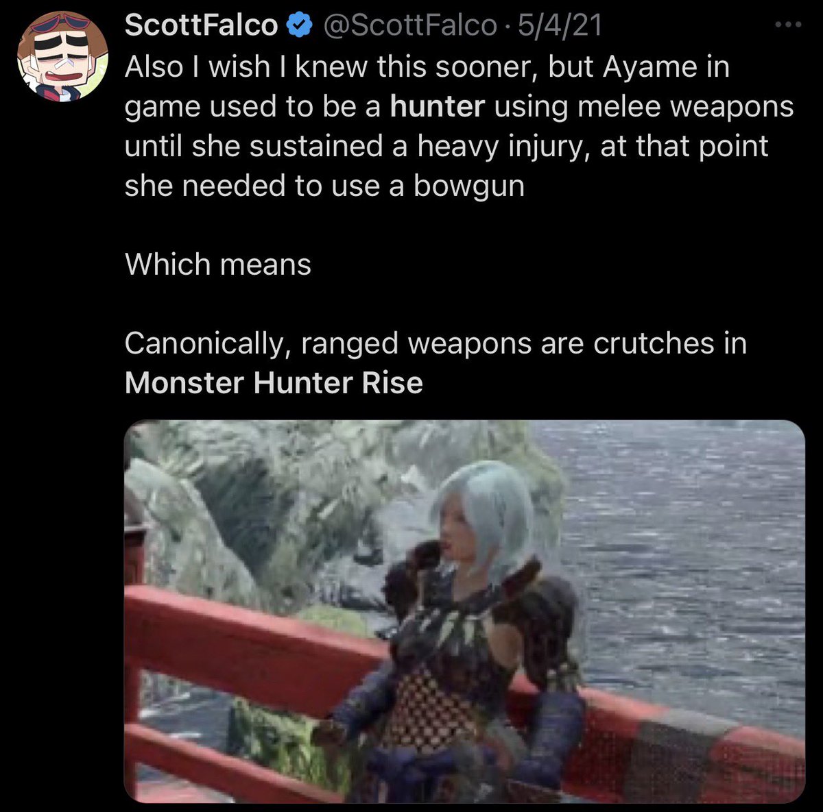 Monster Hunter Jhokes tweet media