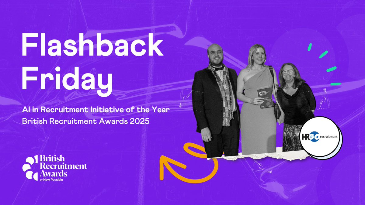 BritRecAwards's tweet photo. Put your hands together for the British Recruitment Awards 2025 'AI in Recruitment Initiative of the Year' Winner, HRGO Recruitment! 🏆📸

#Recruitment #Awards #HR https://t.co/VVz6x2hfLs