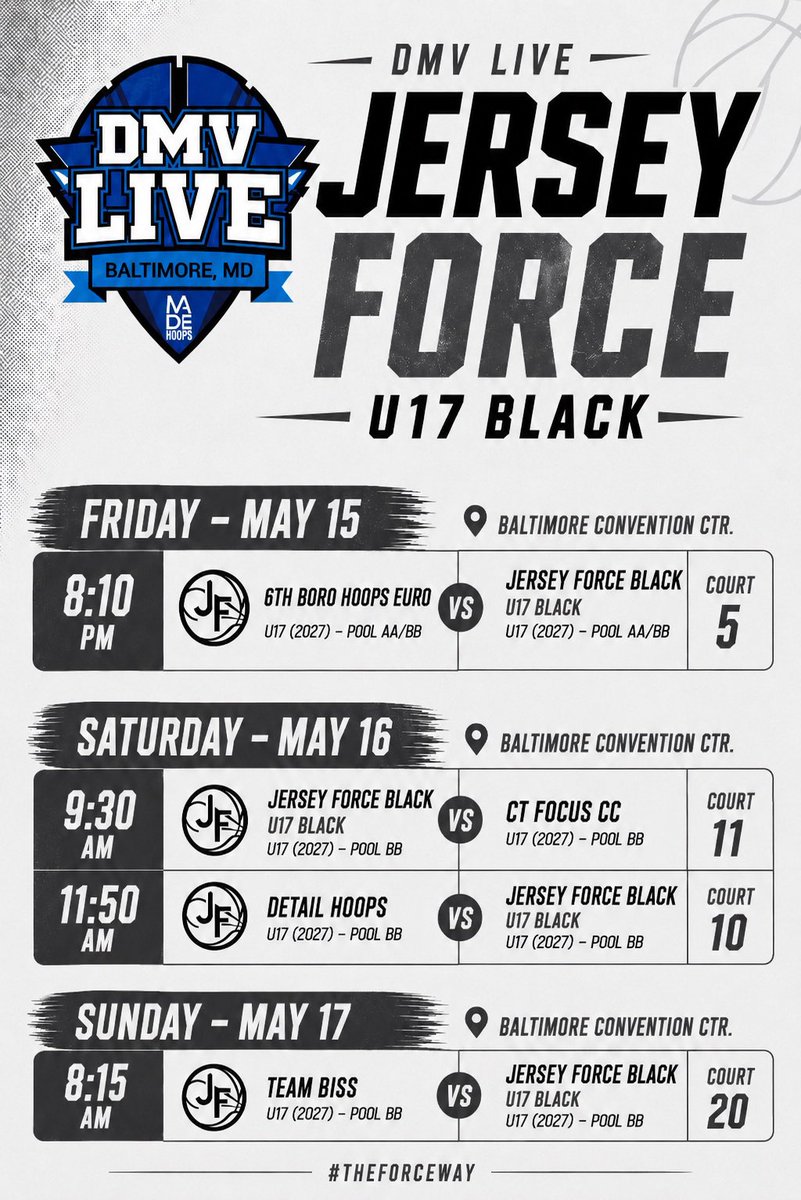 BrickBasketball's tweet photo. '27 Jamel Pitts @madehoops DMV Live Schedule

17U @jerseyforce_ Black

#HARDWORK https://t.co/TdDIfWrmuj