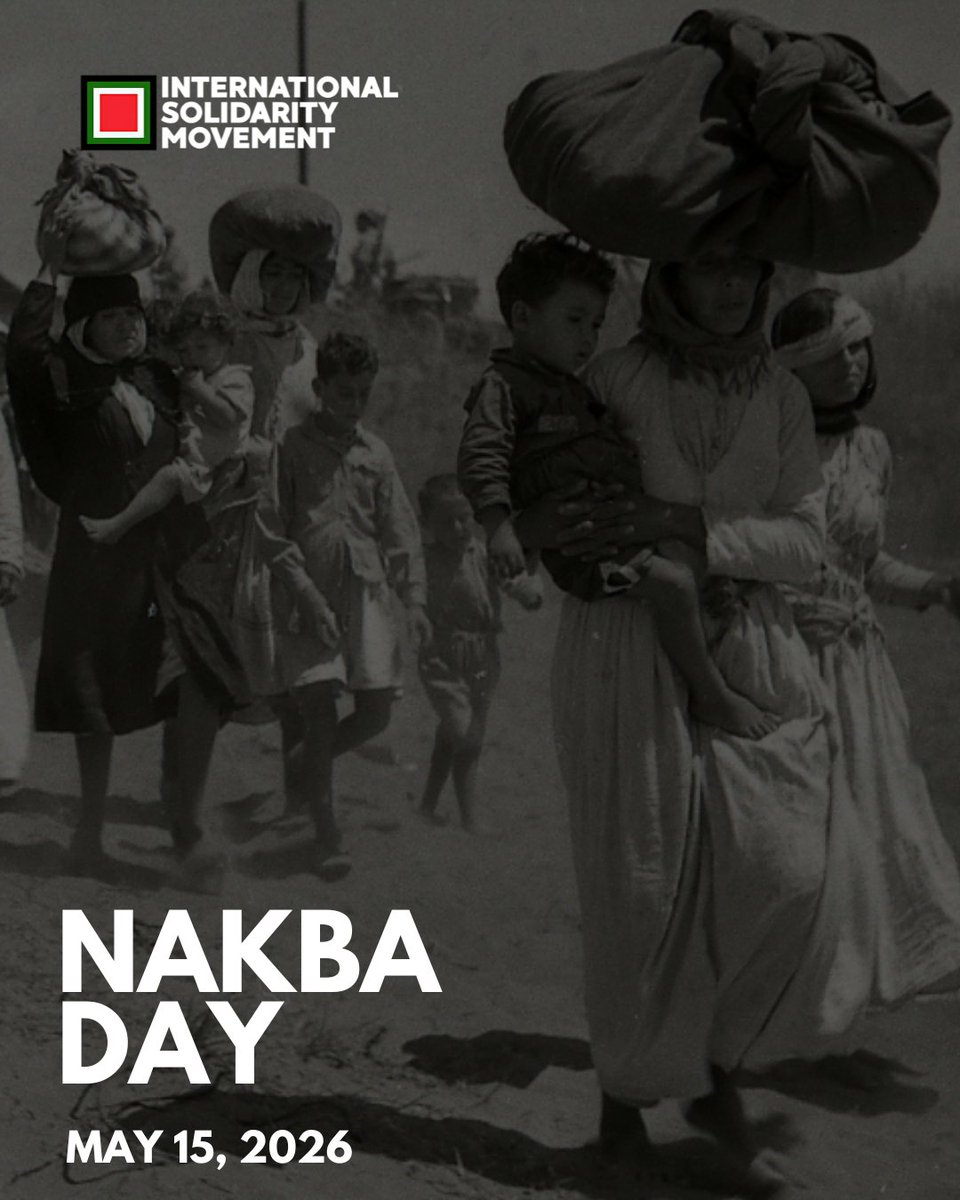 International Solidarity Movement tweet media