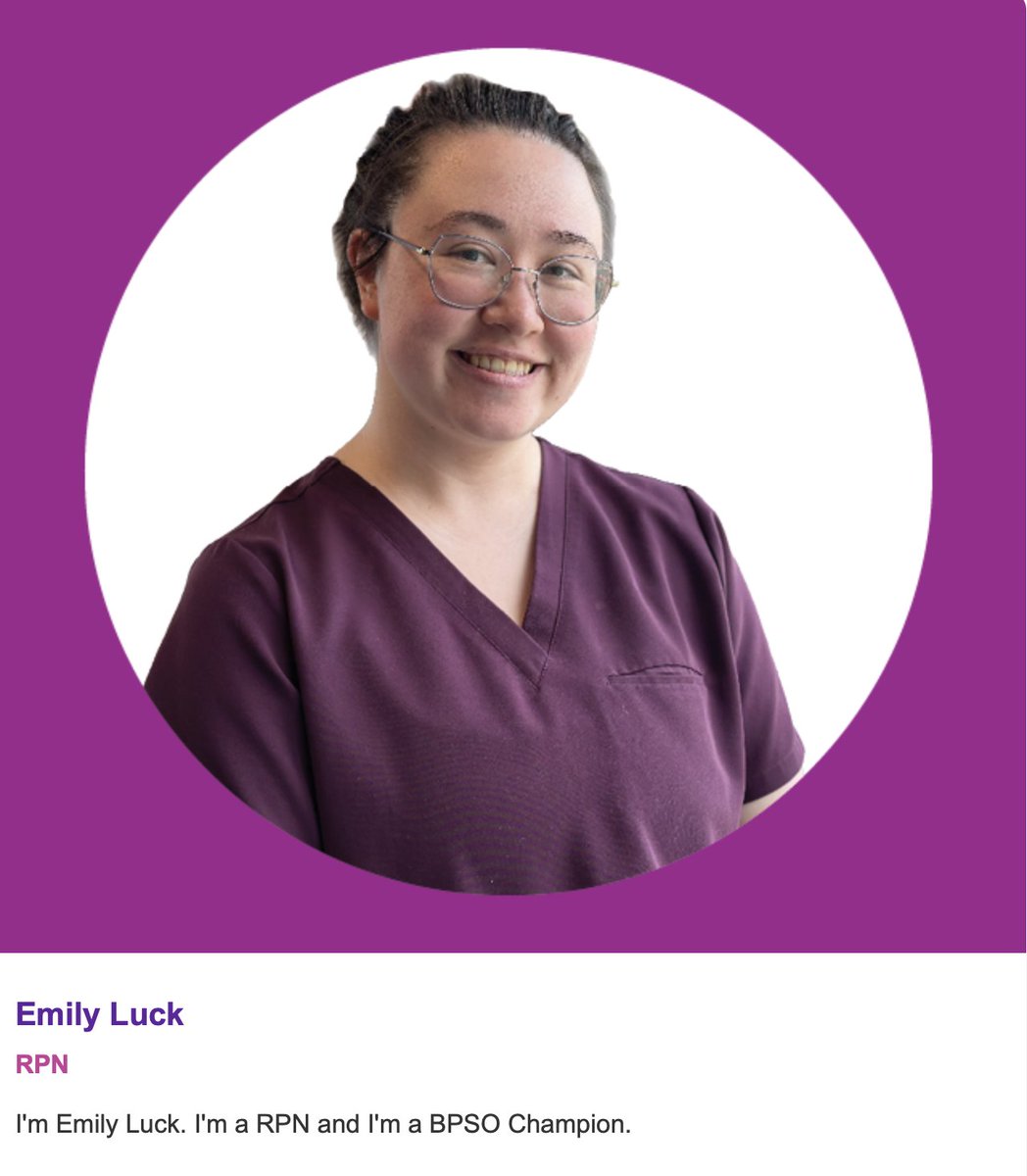 PerleyHealth's tweet photo. Happy Nursing Week!
Meet Emily Luck, RPN &amp; 2026 #BPSOChampion! With 6 years at Perley Health, Emily uses Best Practice Guidelines to discover the "why" behind resident needs, ensuring person-centred care.
Emily’s profile: https://t.co/QwOzC51RFM
#NursingWeek2026 #RPN @BPSO @RNAO https://t.co/IAmdsnhwtV