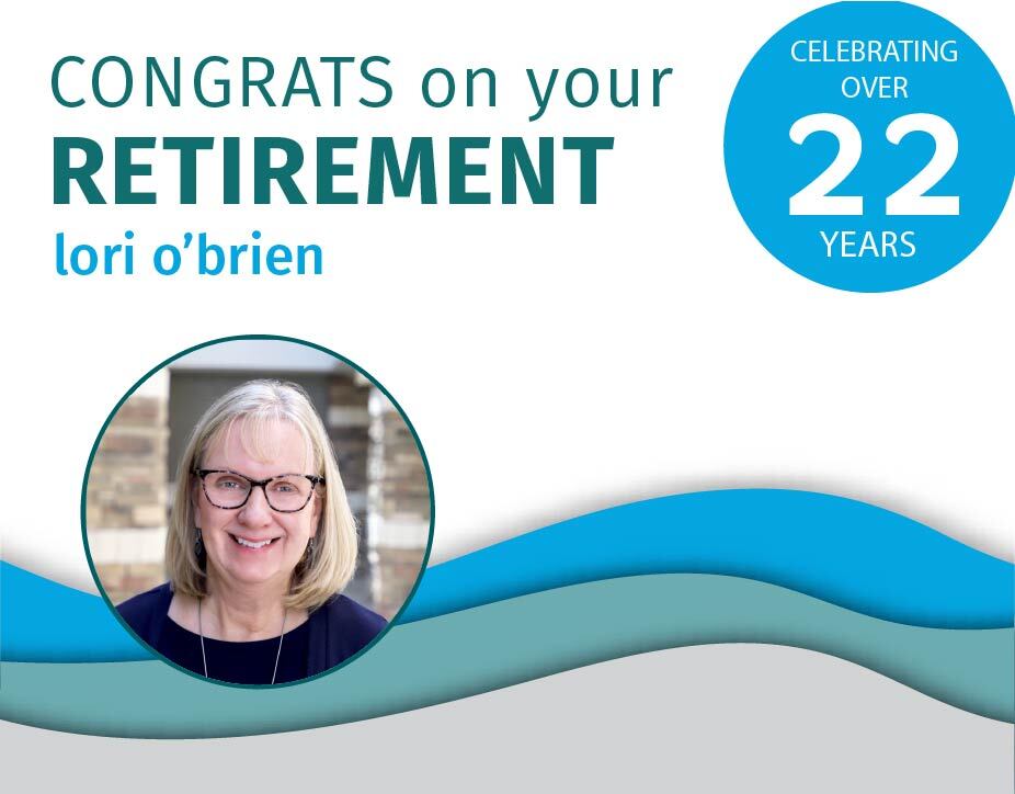 ChoiceOneBank's tweet photo. Join us today in celebrating Lori O'Brien's career with ChoiceOne Bank. Thank you for the last 22 years. Your ChoiceOne family wishes you the best in your retirement. Congratulations Lori! #ChoiceOneCommunity https://t.co/c8AMAtO1Rj