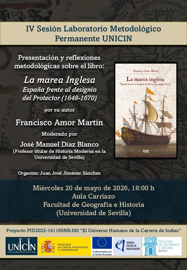 ProyectoUNICIN's tweet photo. También nos complace anunciar la presentación del reciente libro "La marea inglesa", con participación de su autor Francisco Amor Martín, integrante del equipo de trabajo de nuestro proyecto. https://t.co/s2grR5HDqY
