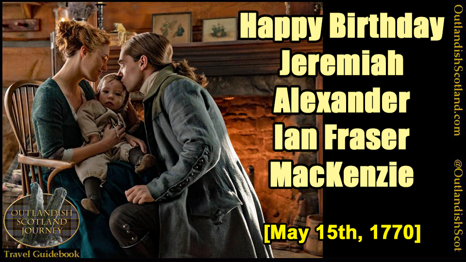 OutlandishScot's tweet photo. Happy #Outlander Birthday to Jeremiah Alexander Ian Fraser MacKenzie. It’s a Baby Jemmy rerun day! @SkeltonSophie @RikRankin #MacBree #RogerandBree https://t.co/3njR2whJHo