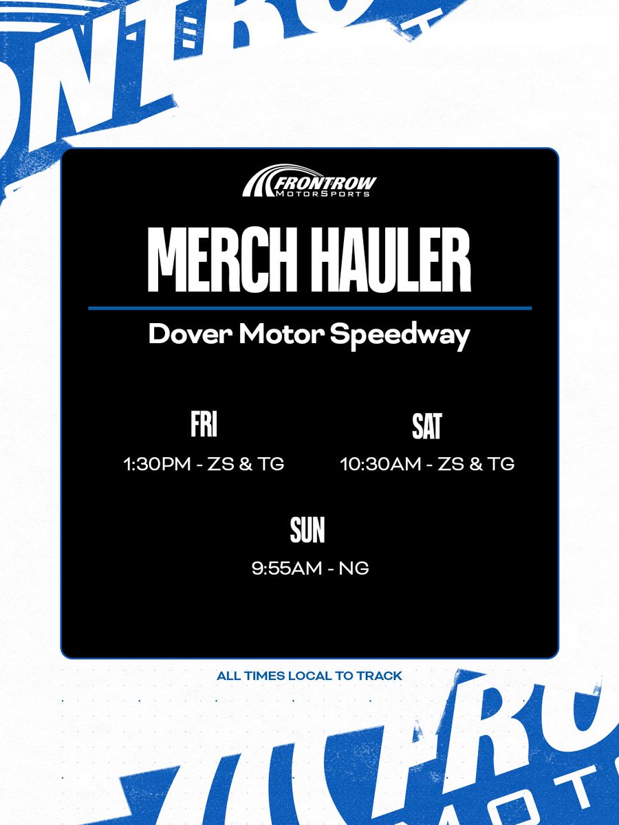 Front Row Motorsports tweet media