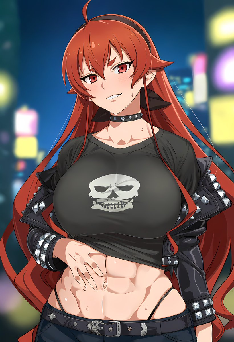rinnersia's tweet photo. Abs #MushokuTensei #無職転生 #eris_greyrat #AIart https://t.co/p83glYmTZF