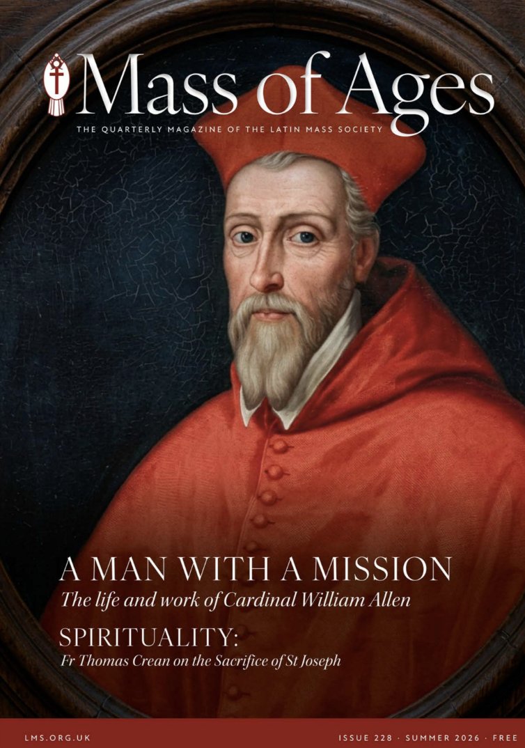 Latin Mass Society tweet media