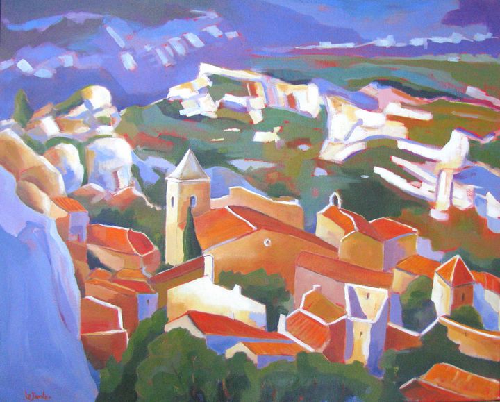 jnlejunter's tweet photo. Art of the Day! "Les Baux de Provence". Buy at: https://t.co/WtVn0mTPcw https://t.co/leqcxYWsuG
