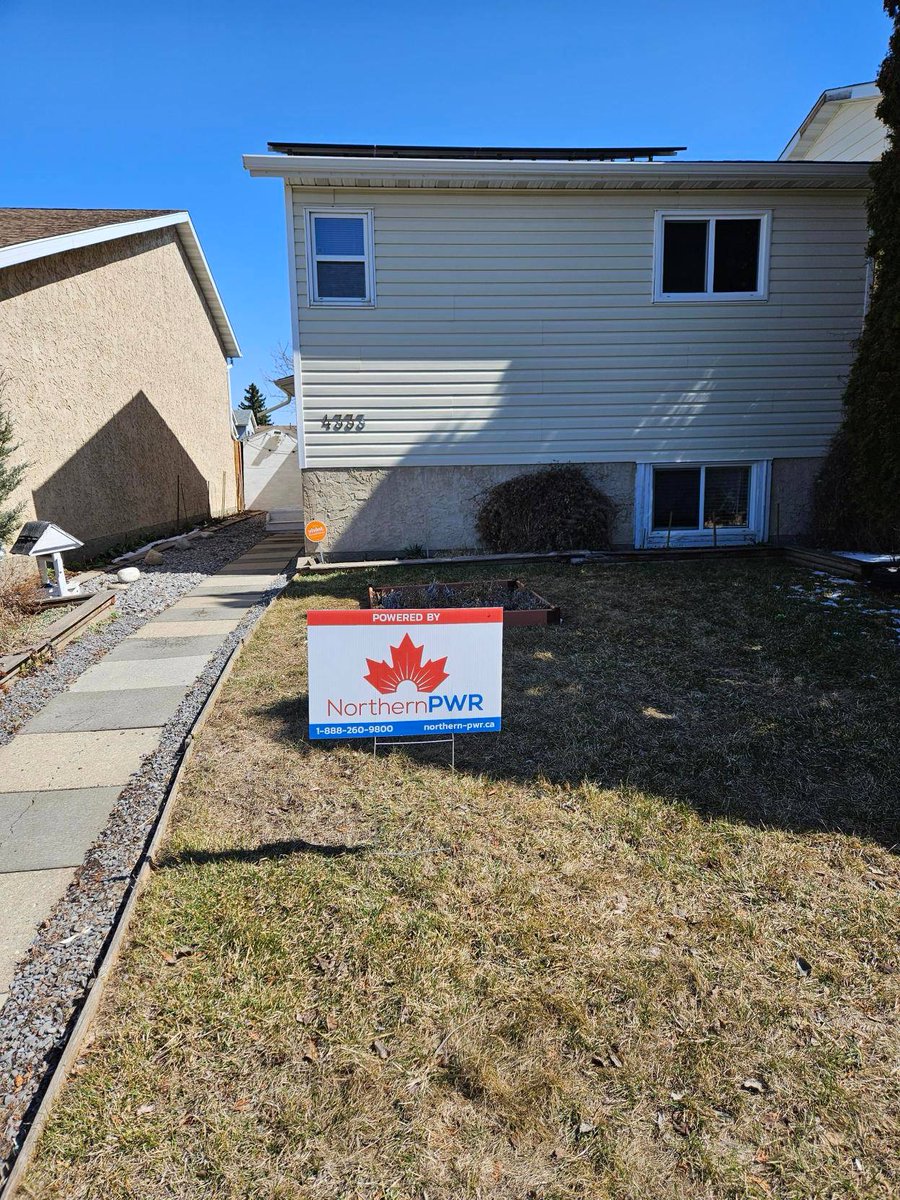 Northern_PWR's tweet photo. There’s nothing better than helping homeowners harness the power of the sun.
Congratulations on your new solar system!

#NorthernPWR #GoSolar #CleanEnergy https://t.co/6RxlDtNo6N