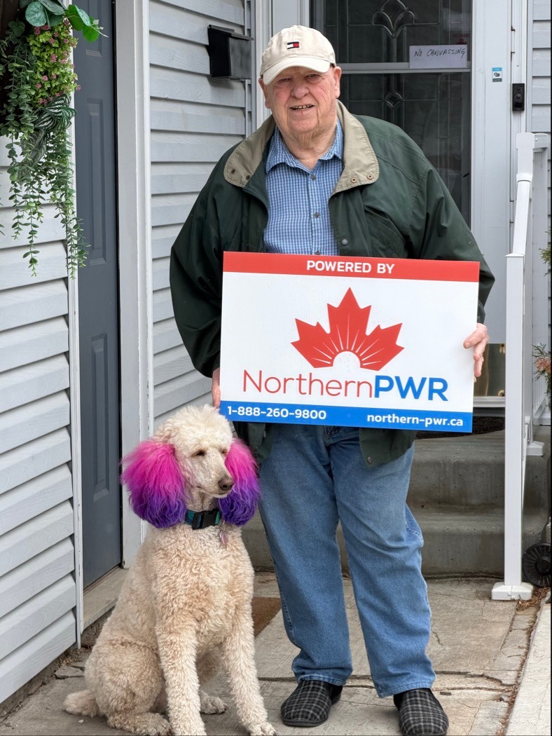 Northern_PWR's tweet photo. There’s nothing better than helping homeowners harness the power of the sun.
Congratulations on your new solar system!

#NorthernPWR #GoSolar #CleanEnergy https://t.co/6RxlDtNo6N