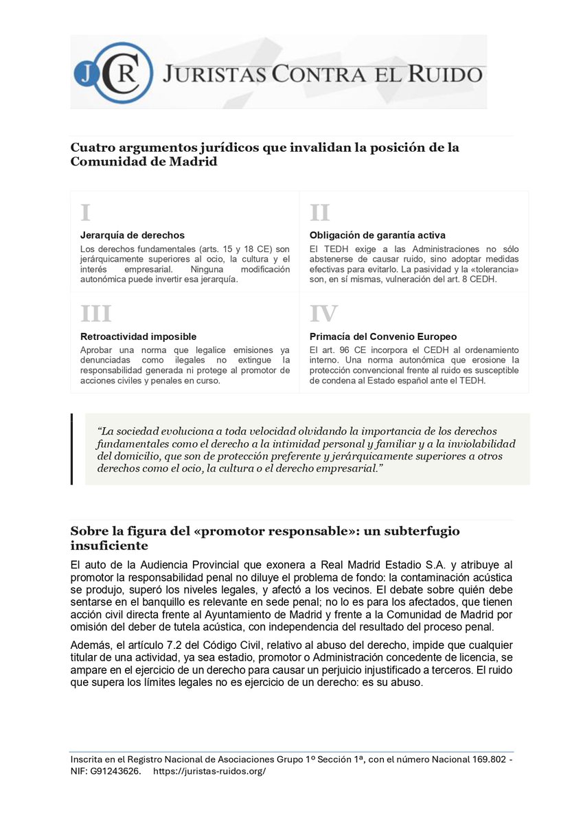 Campaña Contra el Ruido | Oficial tweet media