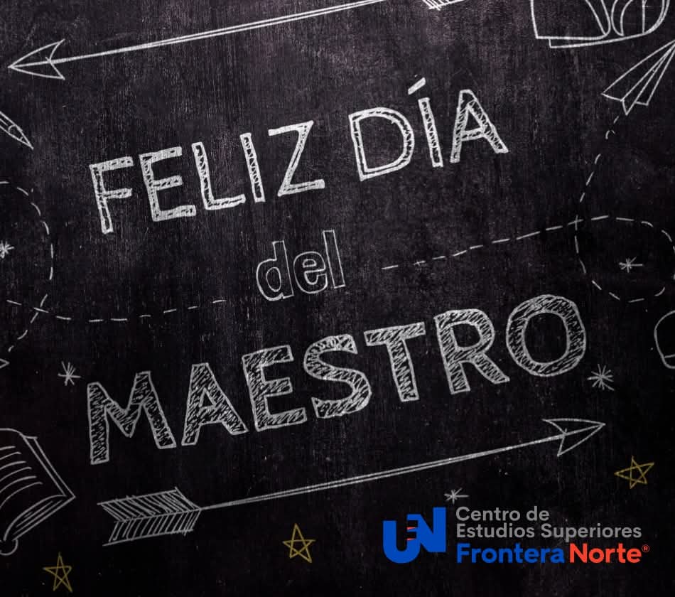UFronteraNorte's tweet photo. 📚✨ Hoy 15 de Mayo celebramos con enorme orgullo, respeto y gratitud a quienes dedican su vida a transformar el futuro a través de la educación: ¡nuestros maestros! 👩‍🏫👨‍🏫🍎

¡Feliz Día del Maestro! 🎉🍎
Con cariño y admiración,
💙 Centro de Estudios Superiores Frontera Norte 💙 https://t.co/K05TPjfJA5