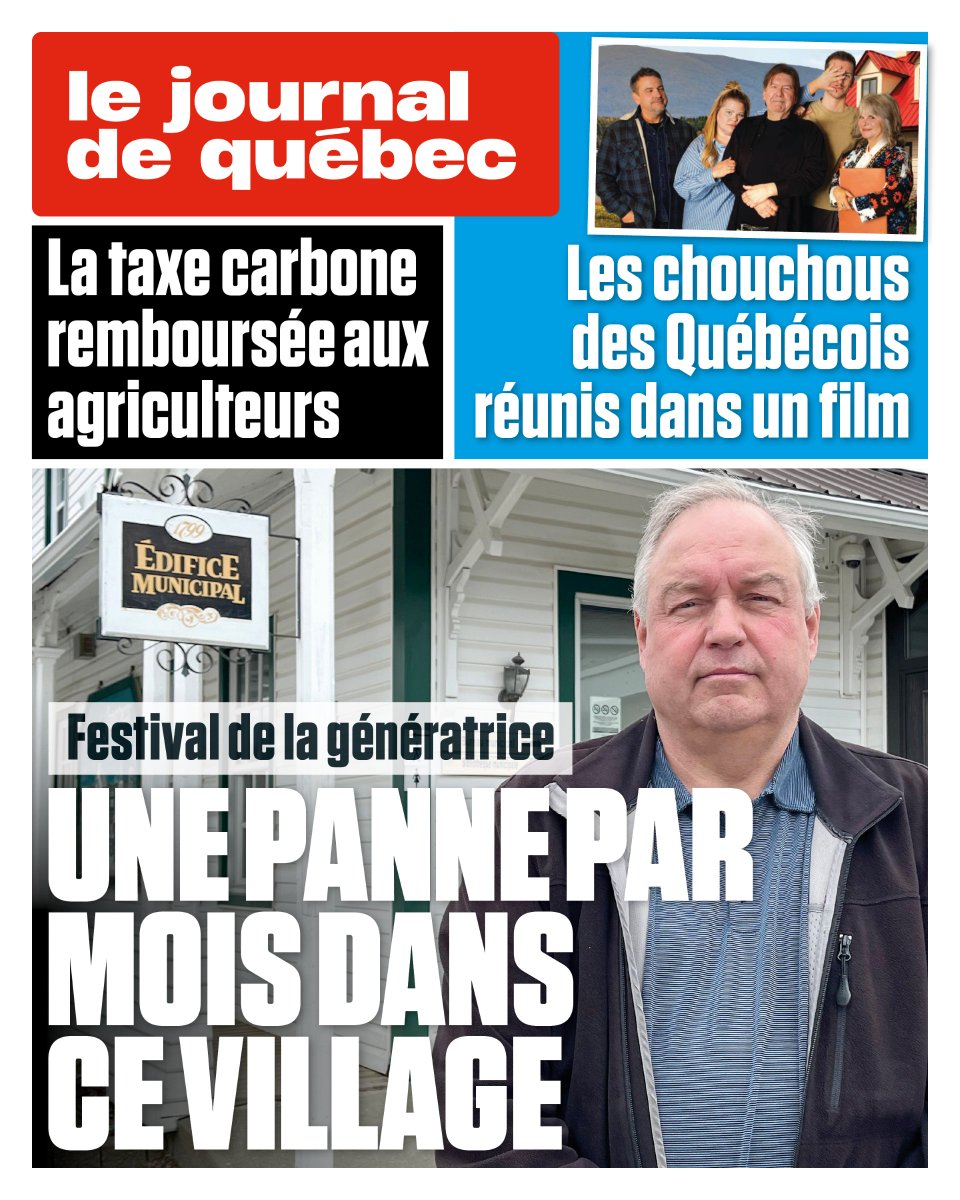 Le Journal de Québec tweet media