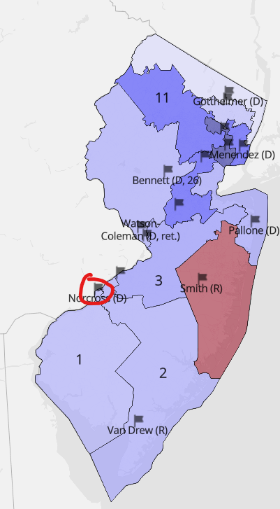 Bilfb1lfbilf's tweet photo. @electionsjoe I dont think DRA has incumbents homes as public info. I The best way for me is finding their hometown through Wikipedia &amp; using landmarks to label their homes. You can also find cities of candidates on their campaign websites, typically at the bottom. https://t.co/fgmFEEYBxm