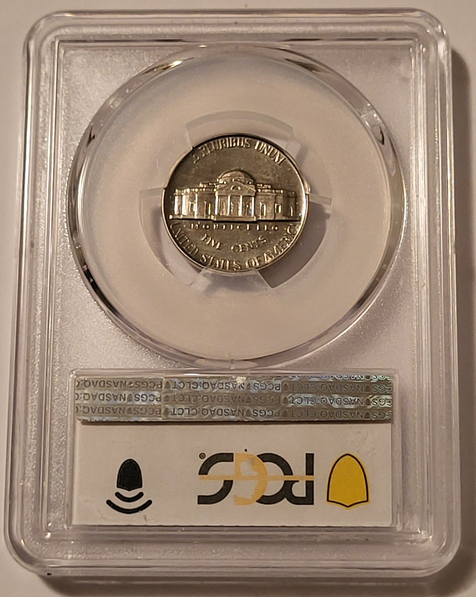 TNumismatics's tweet photo. **Coin of the Day**
1952 Jefferson Nickel Re-Engraved Obverse Design FS-404 Proof PR65 PCGS
Always FREE Domestic Shipping! https://t.co/lKDVZ4N3Lc
#coins #coincollecting #PCGS #pcgscoins #pcgscoin #nickels #jeffersonnickel #gradedcoins #certifiedcoins #coinvariety #proofcoins https://t.co/ueSsUPgVk8