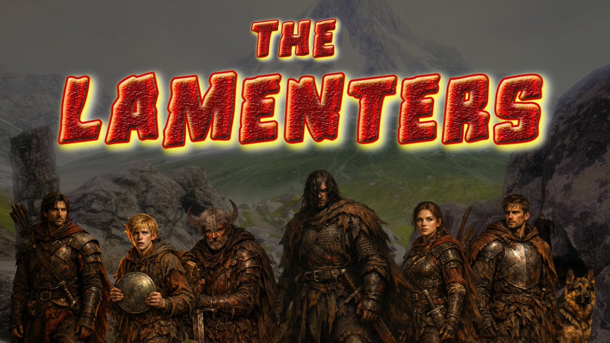 TheBillAllan's tweet photo. New episode of The Lamenters coming out at 12 pm CST today!! Epic battle ensues!
https://t.co/Yzqyb6L84D
#lotfp #actualplay #ttrpgs #castlesandcrusades https://t.co/PM2x8I4bFm