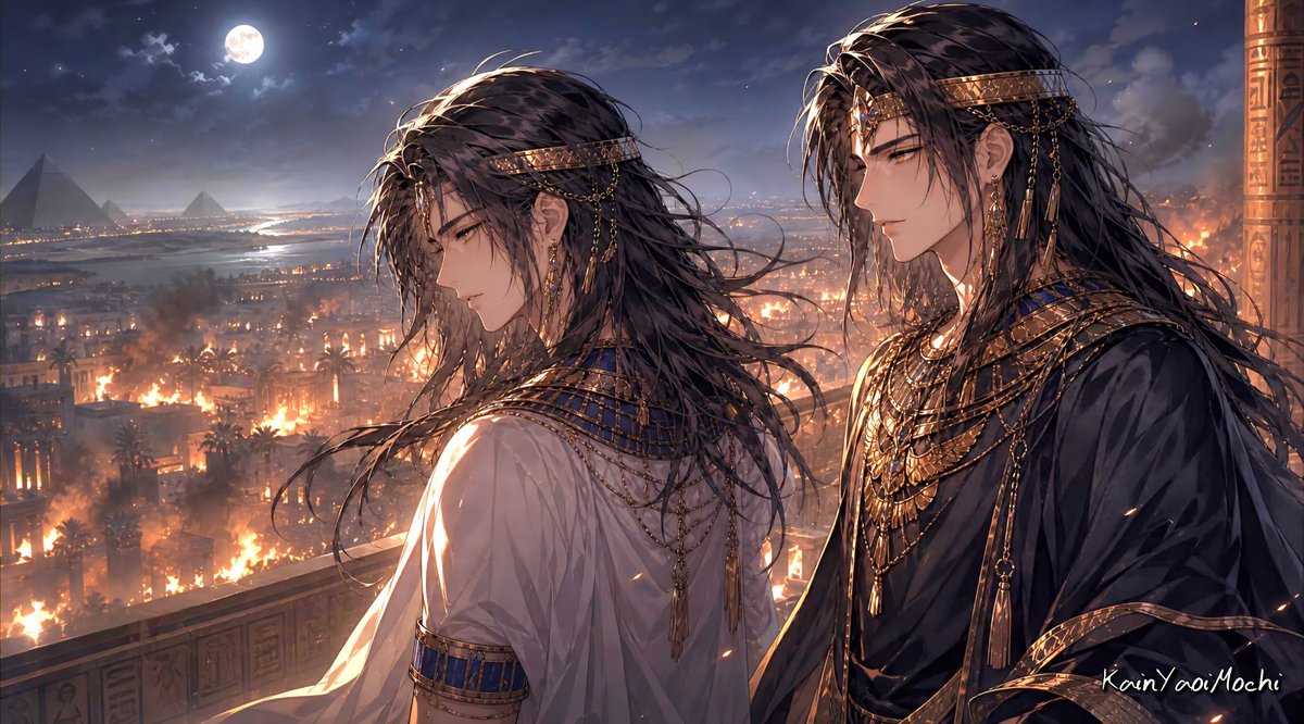 kainyaoimochi's tweet photo. “I forgot everything. But my heart didn’t.”
❤️‍🔥 Watch the full video on YouTube.🔪 https://t.co/LnTPY52PdH
#AudioBL #BoysLove #AncientEgypt #Pharaoh #DarkFantasyBL https://t.co/7AVpO3aMaF