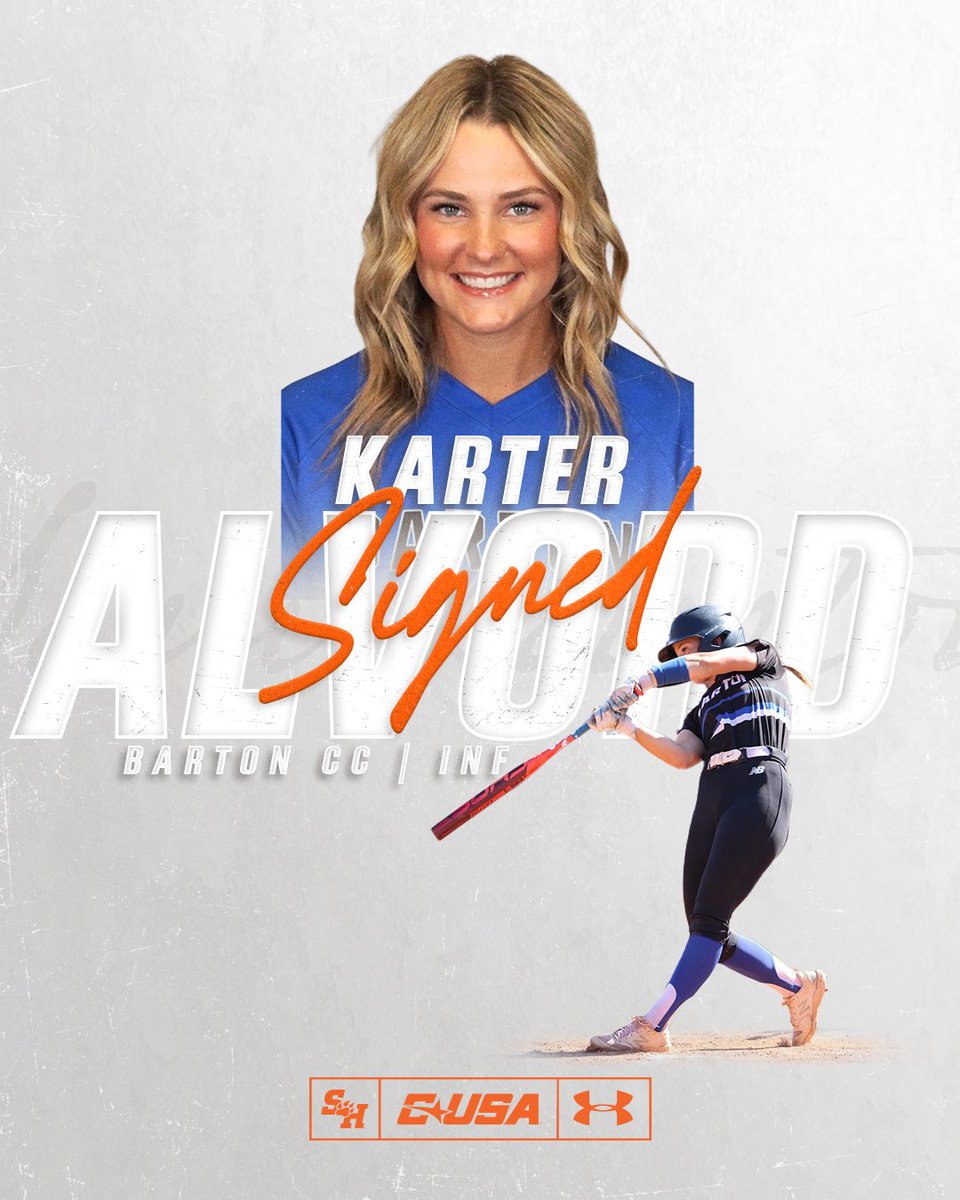 BearkatsSB's tweet photo. Bearkat Nation, help us welcome our newest Bearkat to the family!

We’re excited to officially welcome Karter Alvord to Sam Houston Softball and can’t wait to see you represent the Orange &amp; White.

Welcome home!

#EatEmUpKats https://t.co/0h8gZf3byG