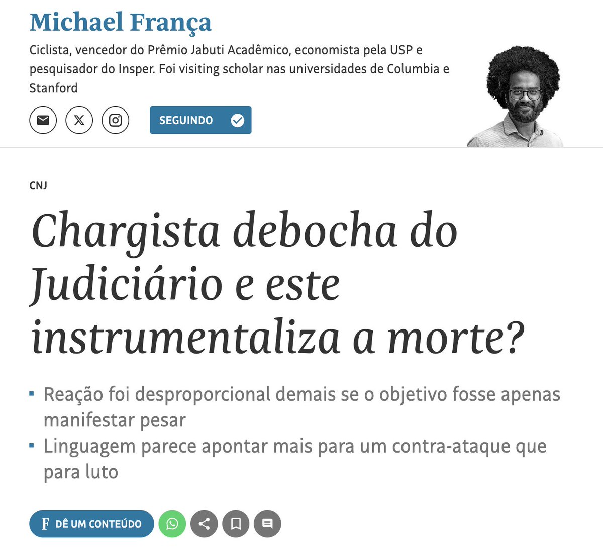 Michael França tweet media