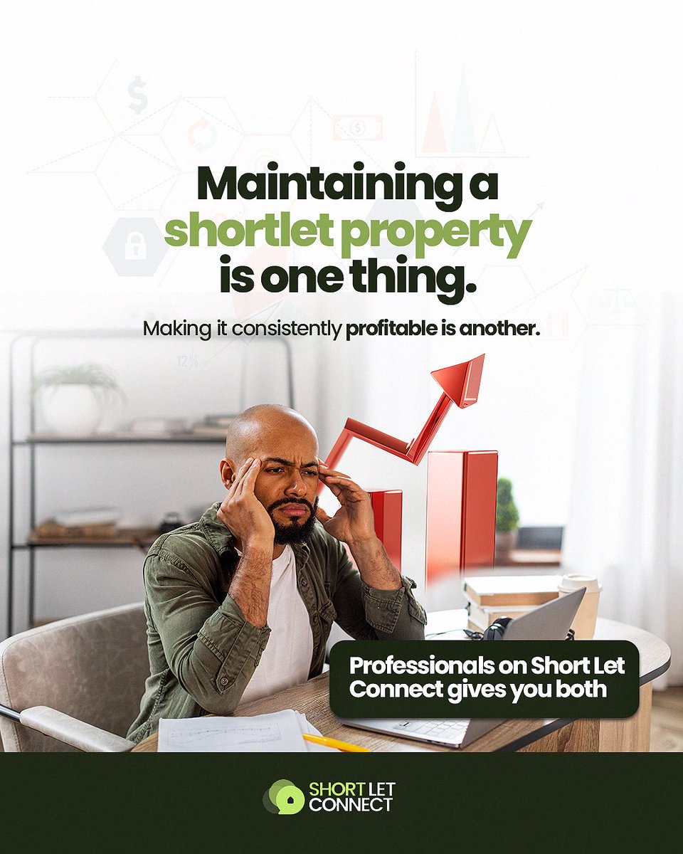 Shortletconnect's tweet photo. Do it the right way with a professional property manager on Short Let Connect https://t.co/uOqrBVXSHo
