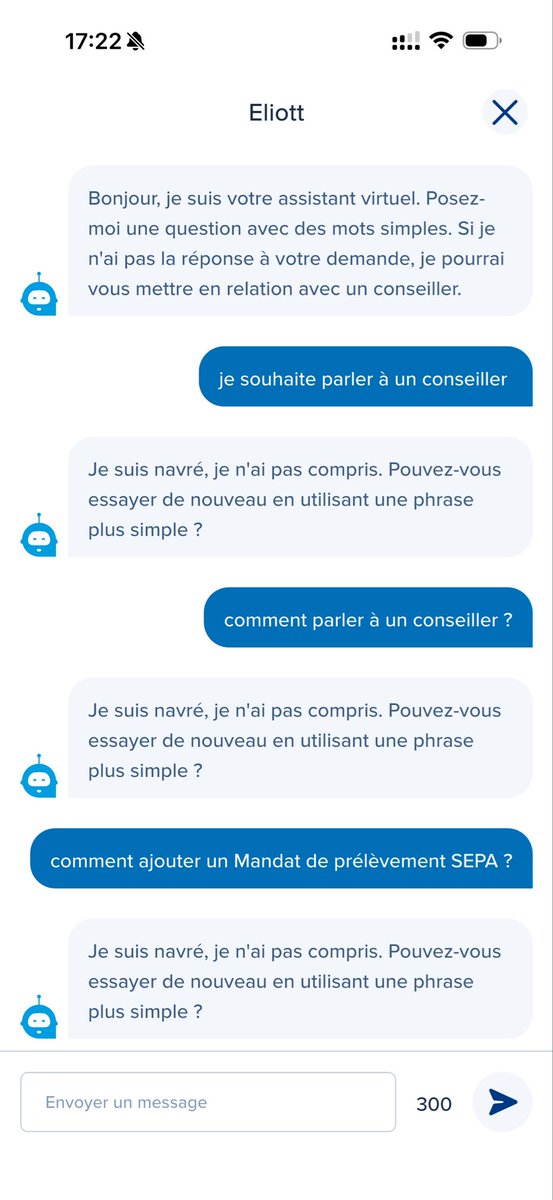 pierrealexisma's tweet photo. @Boursorama Merci pour votre réponse mais c’est ce que j’essaye de faire sans succès à chaque fois…
Avez-vous un numéro à appeler ? https://t.co/CFIDfRvFQq